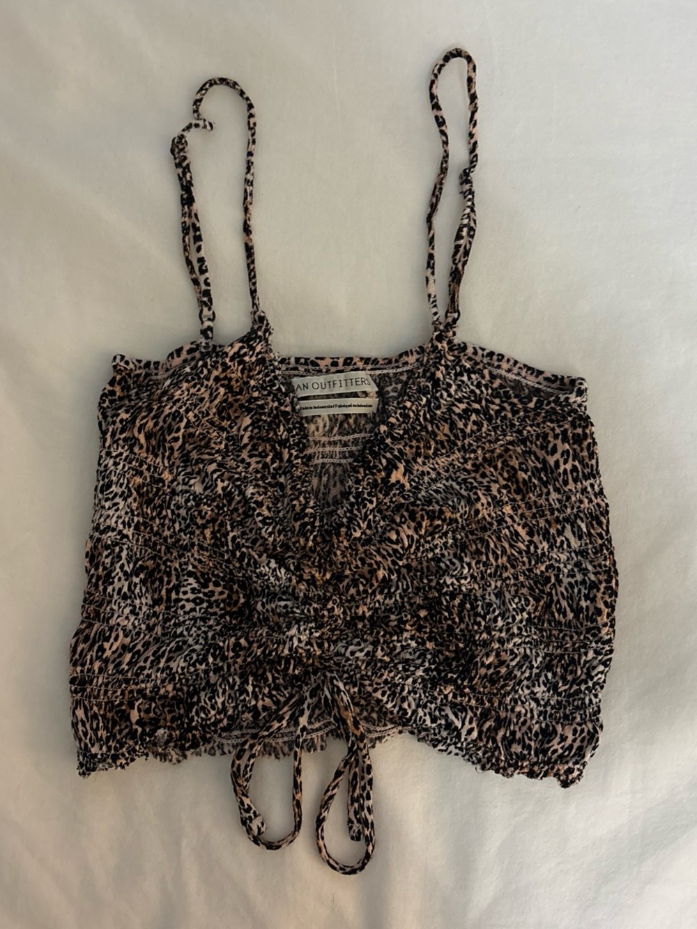 Urban Outfitters Leopard-Print Top